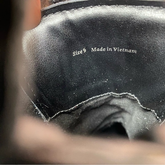 Dolce Vita Ranier Black Lace Up Combat Boot 9 - Picture 12 of 15